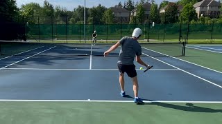 JonTaylorTennis  215  🐰 🐰  THUMP THUMP FOLLOW FOOTWORK FOR FLOWING FOREHANDS [upl. by Bruce938]