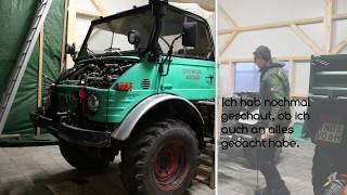 Unimog 406 Cabrio Agrar Fahrerhaus kippen Fortsetzung [upl. by Jara125]