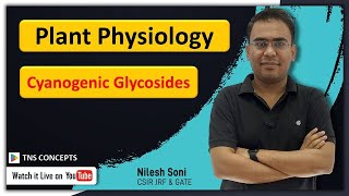 Cyanogenic Glycosides  Secondary Metabolites  CSIR NET  Nilesh Soni [upl. by Neellok]