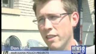 Dan Riffle Talks DC Medical Marijuana on News 8 [upl. by Bradly505]