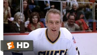 Slap Shot 510 Movie CLIP  Reg Taunts the Goalie 1977 HD [upl. by Oad433]