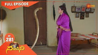 Nandhini  Episode 281  Digital Rerelease  Gemini TV Serial  Telugu Serial [upl. by Saxela]