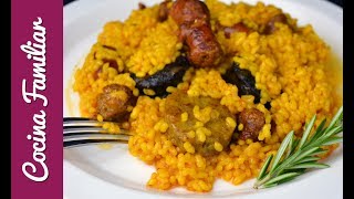 Arroz con butifarra y salchichas de Alicante  Recetas de Javier Romero [upl. by Moyers841]