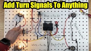 How To Wire a Turn Signal Flasher Relay Directional Blinker on a Car  Truck  ATV  Motorcycle [upl. by Yelmene]