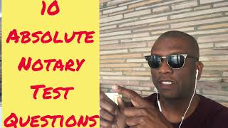 Notary Test Questions Exposed VLOG How To Become A Notary [upl. by Teece]