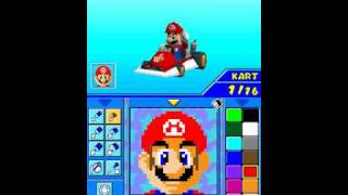 TAS Mario Kart DS Emblem  Mario Head [upl. by Bent594]