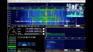 Xiegu G90 Panadapter with HDSDR Software [upl. by Ginger]