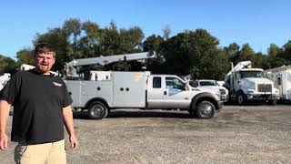 2015 Ford F550 IMT 7500 4x4 Service Crane Utility Truck Vanair Air Arc  Locate  LewisTruckscom [upl. by Eveivaneg987]