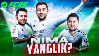 JONLI EFIR  FC 25 CHIQDI NIMA YANGLIK  UZLIDER [upl. by Noek]