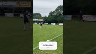 Goalkeeper warmup before Vs AFC Portchester in the fa cup extra preliminary round [upl. by Theadora]