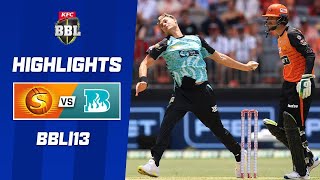 Perth Scorchers v Brisbane Heat  BBL13 [upl. by Onavlis]