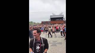 HELLFEST OPEN AIR 2024 WALL OF DEATH thecasualties shorts [upl. by Nnaassilem320]