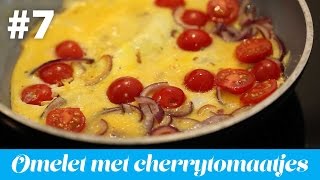 7  Omelet met cherrytomaatjes  Receptenvideo Cure4Life [upl. by Tronna]