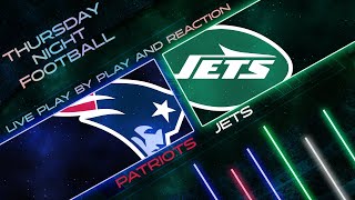 Patriots vs Jets Live Play by Play amp Reaction [upl. by Ardnekat823]