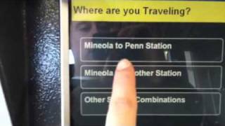 How to use the Long Island Rail Road Ticket Kiosk [upl. by Amero]