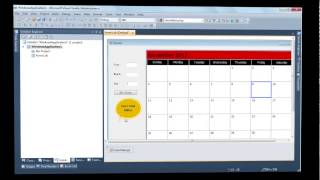 Viscomsoft Tutorial How to create calendar with VBNET or C [upl. by Crean881]