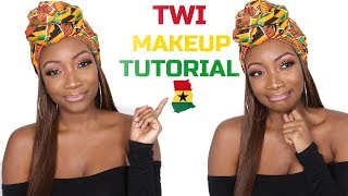 TWI MAKEUP TUTORIAL CHALLENGE  IS MY TWI GOOD OR NAH LOOL [upl. by Cissy]