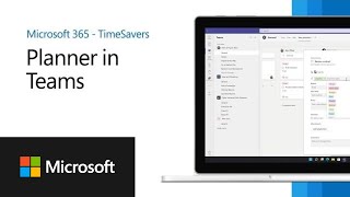 How to use Planner in Microsoft Teams to organize team tasks  Microsoft 365 TimeSavers [upl. by Vaasta]