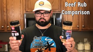 Swine Life BBQ vs Big Moe Cason  Beef Rub Comparison [upl. by Byrom]