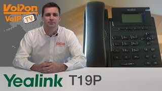 Yealink T19P IP Phone SIPT19P Video Review  Unboxing [upl. by Yanahc538]