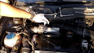 Easy 19tdi EGR Delete Without Losing AntiShudder Valve ASV [upl. by Hgalehs]