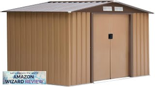 Outsunny 7 x 4 Outdoor Storage Shed Garden Tool House with Foundation Review [upl. by Mascia]