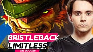 Crazy Play Limitless Bristleback The Offlane  Dota 2 Pro Gameplay 737C limitless bristleback [upl. by Adnahcir277]