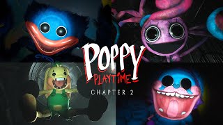 Poppy Playtime Chapter 2 All Bosses and all Screamers [upl. by Ashly]