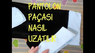 ♻️PİJAMA PAÇASI NASIL UZATILIR [upl. by Keslie843]