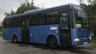 Irisbus Crossway 106M TN335DA  linka 8  SAD Trenčín • MHD Považská Bystrica [upl. by Matthia]