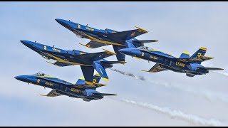 SF Fleet Week Air Show featuring US Navy Blue Angels [upl. by Jaela594]