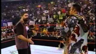 Mick Foley quotIt Doesnt Matterquot to The Rock WWF RAW is WAR 732000 [upl. by Laicram]