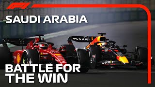 Max Verstappen And Charles Leclercs Fight For The Win  2022 Saudi Arabian Grand Prix [upl. by Ecille]