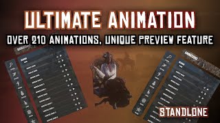 REDM  Ultimate Animation Script STANDALONE [upl. by Annohsed]