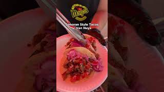 Sonoran Style Tacos  Tacos Mayos in Van Nuys CA [upl. by Nodnar]