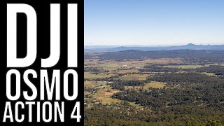 DJI Osmo Action 4  MT TAMBORINE DRIVE・AUSTRALIA [upl. by Nortna]