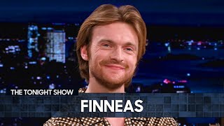 Finneas Fangirled Over Ringo Starr Presenting Him a Grammy  The Tonight Show Starring Jimmy Fallon [upl. by Enialb368]