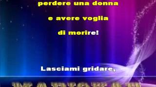 Massimo Ranieri Perdere lamore karaoke [upl. by Ely]