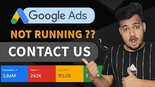 How To Contact Google ADS Customer Care  Fix Google Ads Approved But Not Running   In Hindi 2023 [upl. by Jacie]