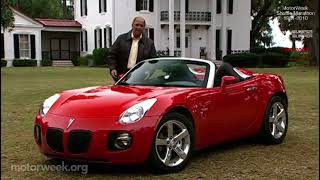 Motorweek 2007 Pontiac Solstice GXP Road Test [upl. by Doowle]