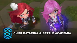 Chibi Katarina amp Chibi Battle Academia Katarina  Teamfight Tactics [upl. by Flosser584]