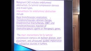 Session 5 Bronchoscopic management of lung cancers [upl. by Hairu]