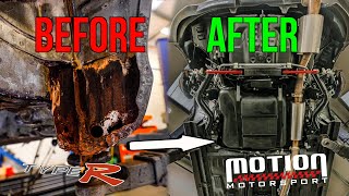 Full Underside Rust Repair And Restoration At Motion Motorsport 4K [upl. by Seaman885]