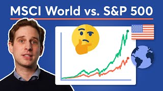 MSCI World vs SampP 500 Wo ist die Rendite besser Lohnt sich mehr Diversifikation [upl. by Nedaj]