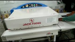 Jack Fang 450 MS Fusing Machine I Cuff amp Collar Fusing Machine I Garment Fusing Machine For Fabrics [upl. by Laverna257]