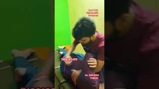 Back Pain chiropractic Adjustment  Best chiropractor in Patna shorts viral [upl. by Eseer]