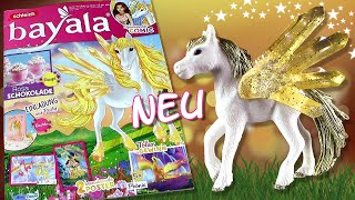 Schleich ® Bayala ® Magazin Nr 45 mit Magisches Fohlen Solia amp Kette mit Anhänger [upl. by Rebak328]