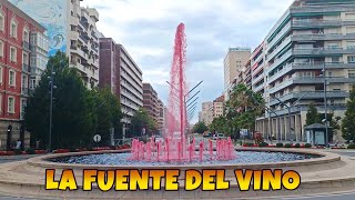 🍷 LA FUENTE DEL VINO 🍇SAN MATEO 2024🍇 LOGROÑO [upl. by Jule566]