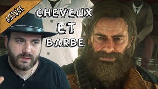 LE FONCTIONNEMENT ET LASPECT DE LA BARBE ET DES CHEVEUX  RED DEAD REDEMPTION 2 [upl. by Ros]