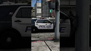 Rockford Hills PD 1080 gta fivem fivepd gta5 roleplay police fivemrp rpserver fyp gaming [upl. by Naol]